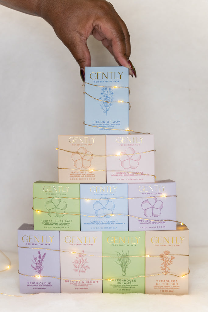 All 10 Gently Soap bars